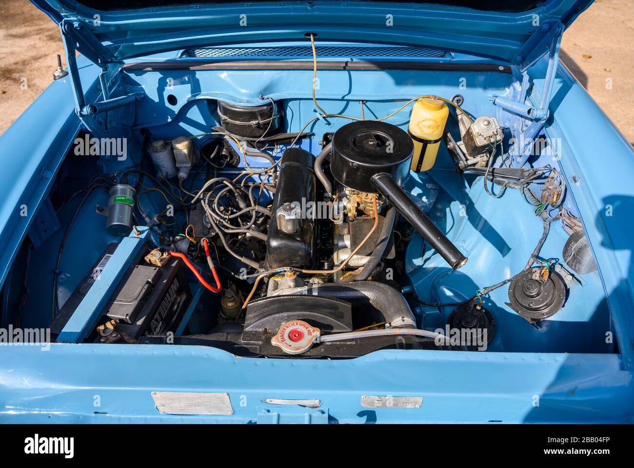 1964 Hillman Super Minx klassische britische Familienlimousine Stockfoto