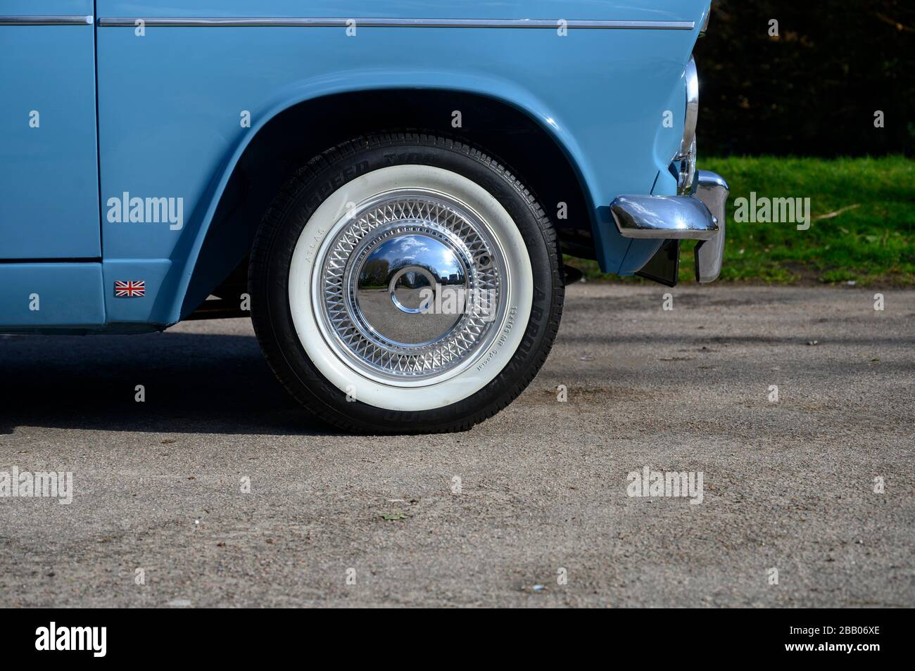 1964 Hillman Super Minx klassische britische Familienlimousine Stockfoto