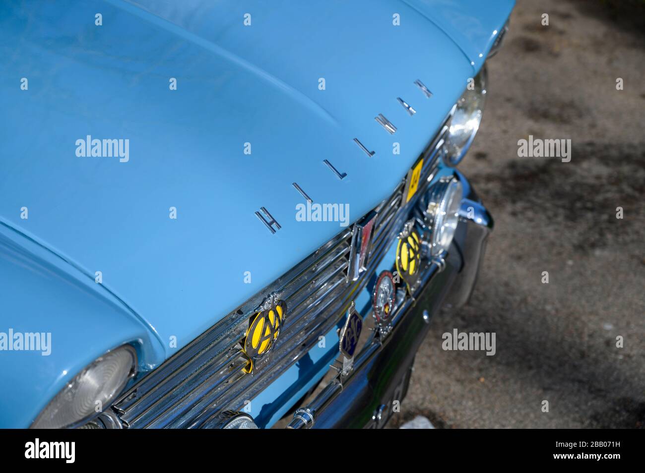 1964 Hillman Super Minx klassische britische Familienlimousine Stockfoto