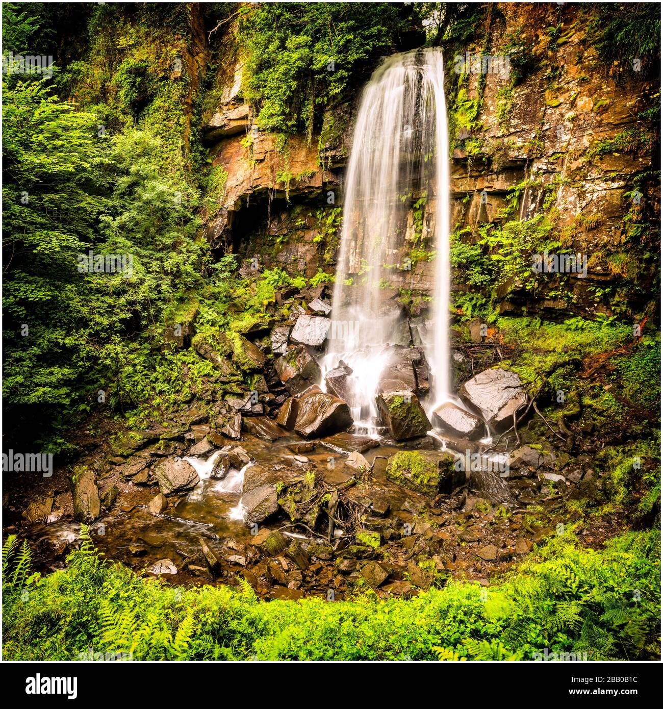 Melincourt Wasserfall Stockfoto