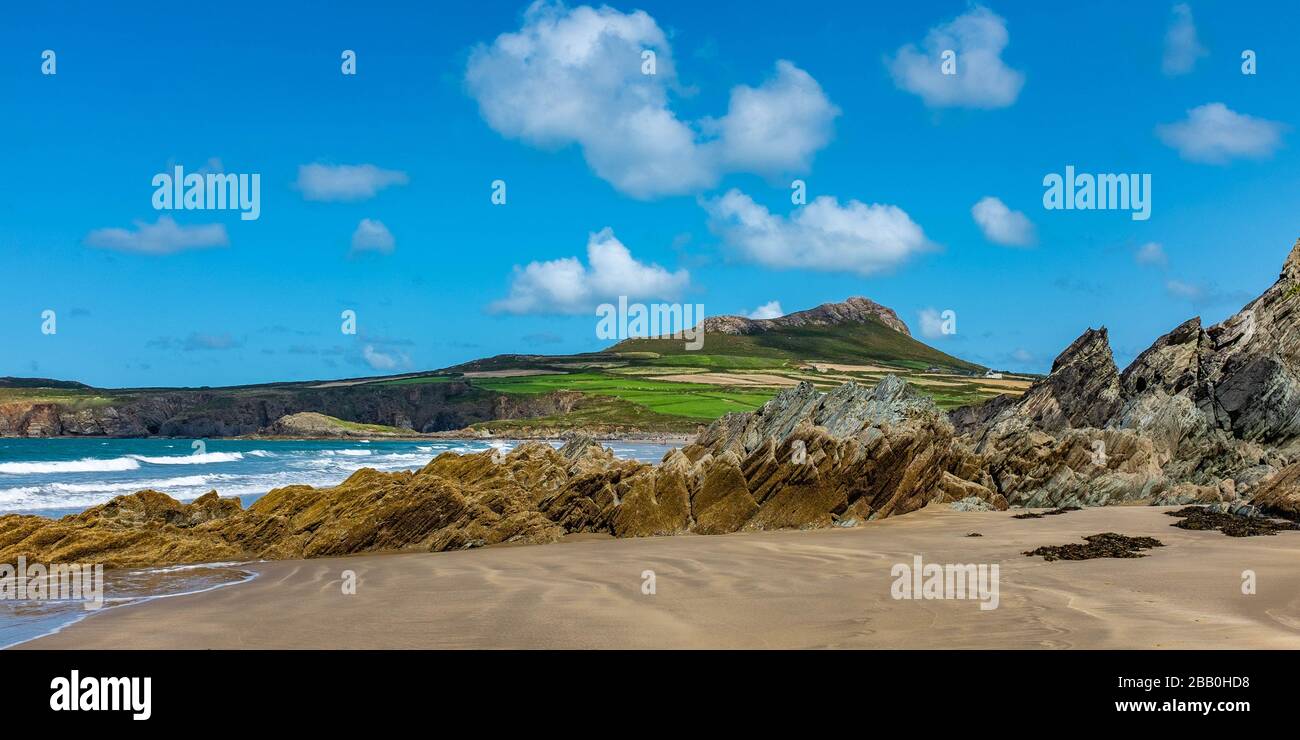 Whitesands Bay Stockfoto