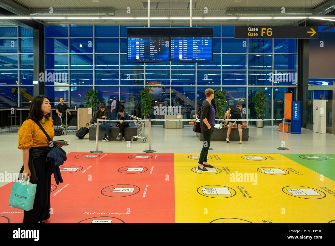 Flughafen Kopenhagen, Kastrup, Kopenhagen, Dänemark, Europa Stockfoto