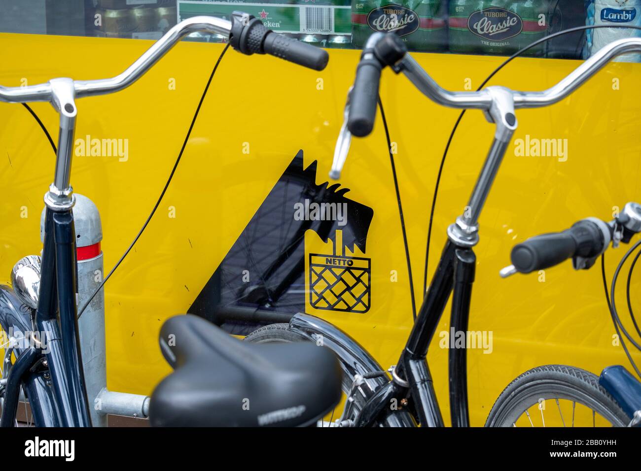 Netto Supermarkt in Kopenhagen, Dänemark, Europa Stockfoto