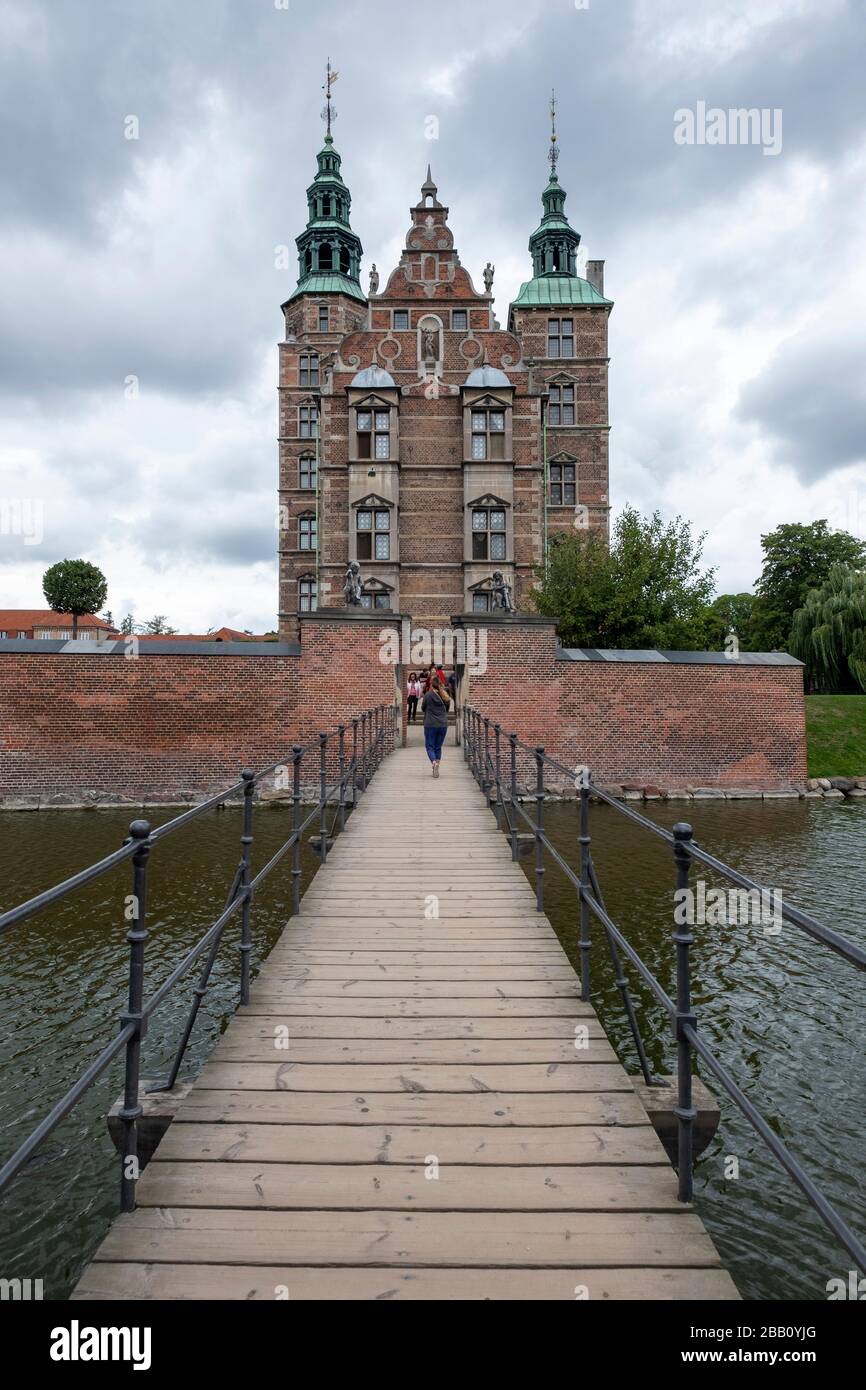 Schloss Rosenborg in Kopenhagen, Dänemark, Europa Stockfoto