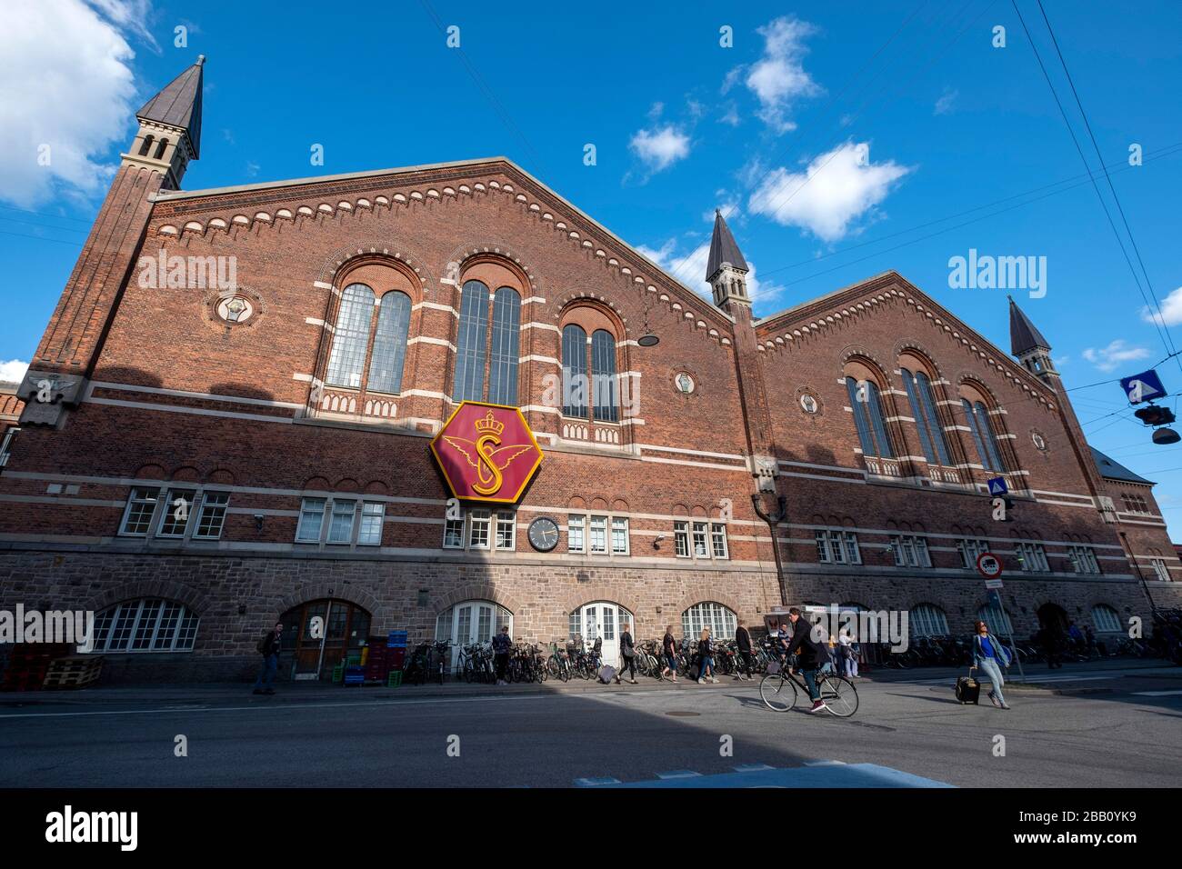 Kopenhagener Hauptbahnhof, Kopenhagen, Dänemark, Europa Stockfoto