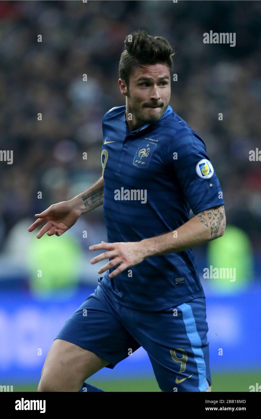 Olivier Giroud Frankreich Stockfotografie Alamy