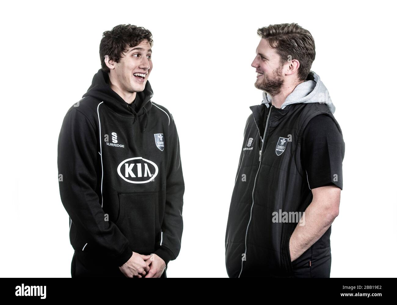 Stuart Meaker und Zafar Ansari, Surrey Stockfoto
