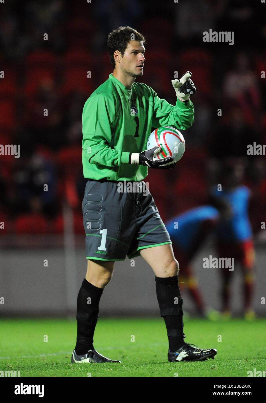 Asmir Begovic, Torhüter in Bosnien-Herzegowina Stockfoto