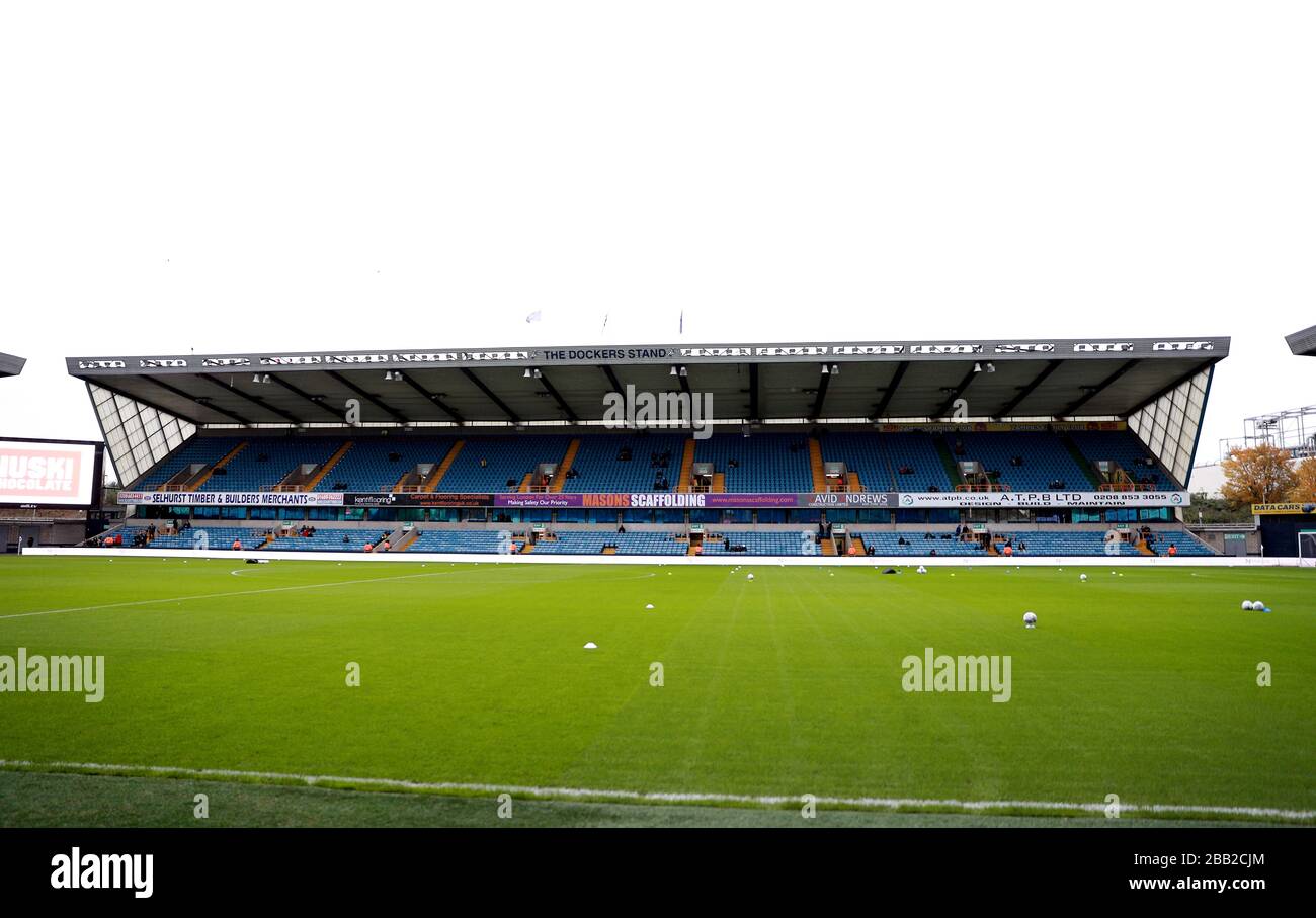 Allgemeiner Blick auf das Stadion den vor dem Spiel Stockfoto