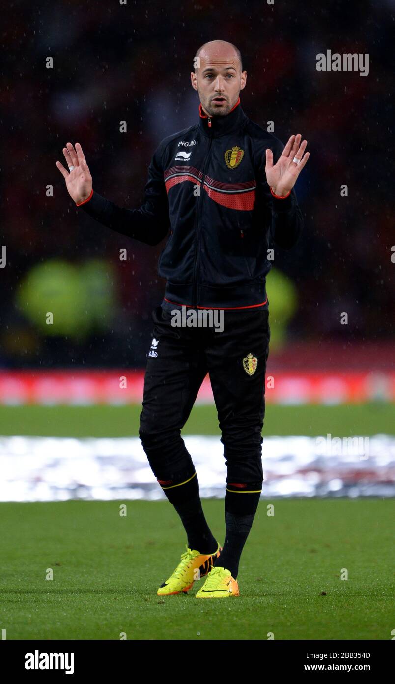 Laurent Ciman, Belgien Stockfoto