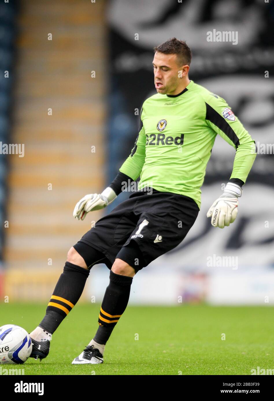 Lenny Pidgeley, Newport County Stockfoto