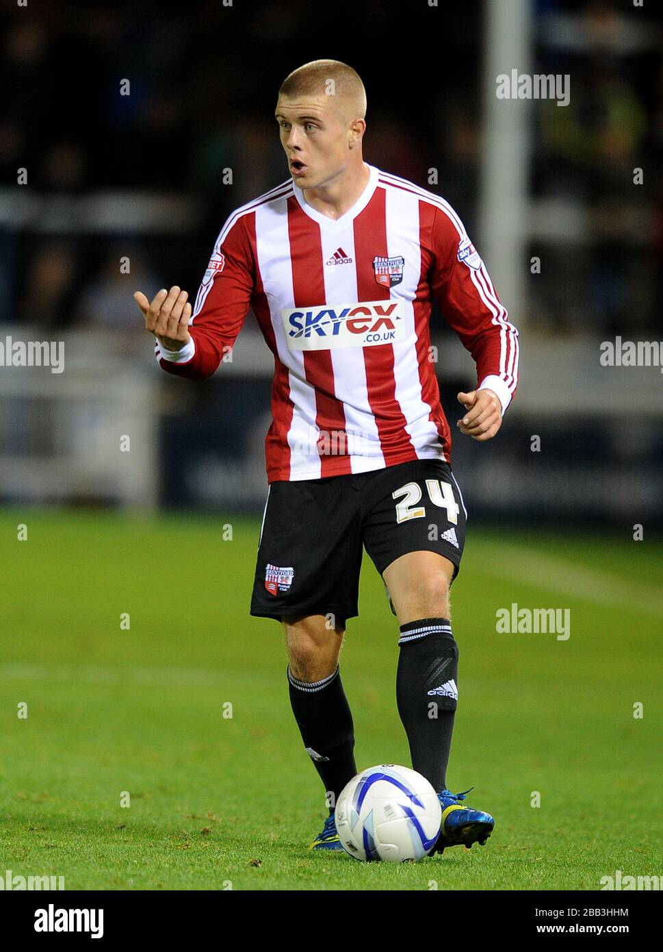 Jake Bidwell, Brentford Stockfoto