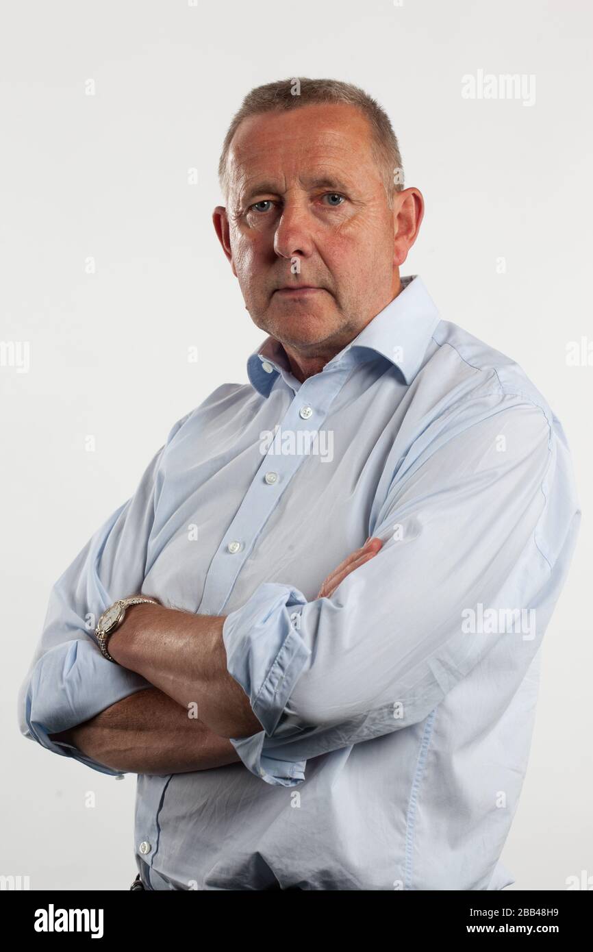 AFC Wimbledon Manager Terry Brown Stockfoto