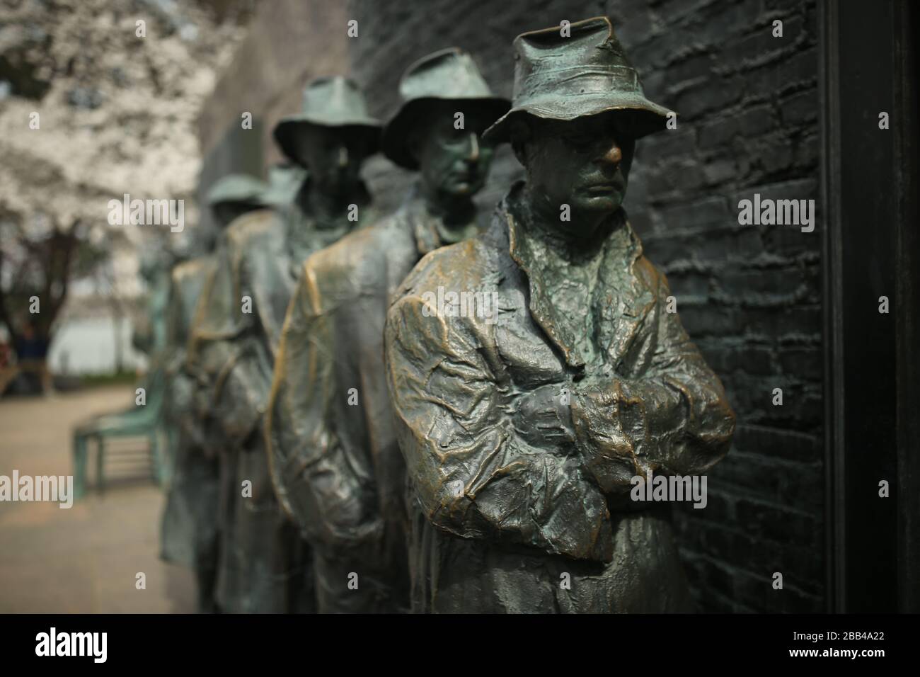 Franklin Delano Roosevelt Memorial Stockfoto