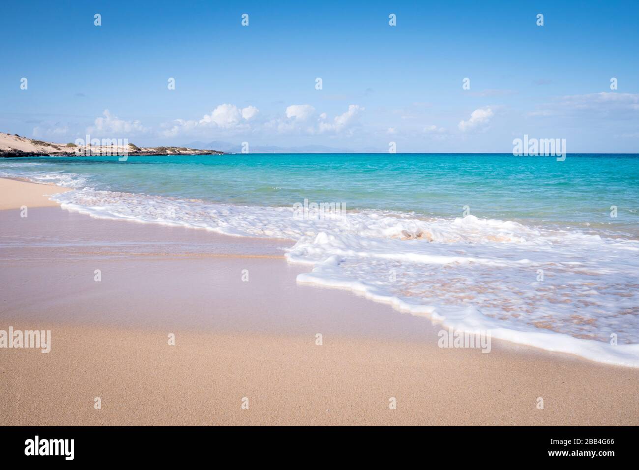 Wellen Fuerteventura Kanarische Inseln Spanien Stockfoto