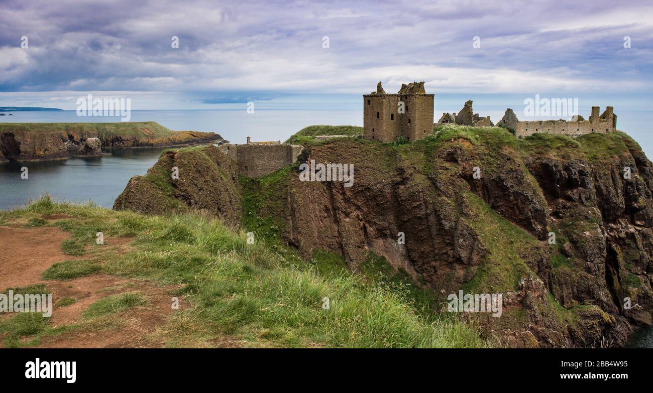 Loch Ness, Urquhart Castle Stockfoto