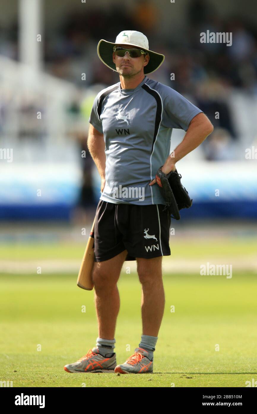 Wayne Noon, Notts Outlaws' Assistant Manager Stockfoto