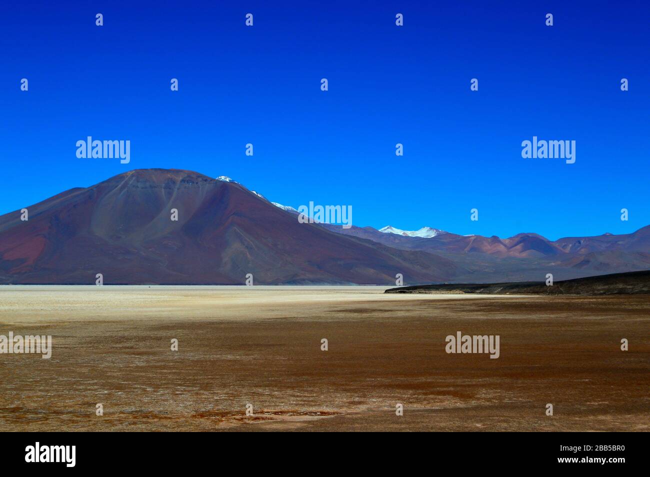 Llullaillaco Salzwohnung in der Provinz Salta, Argentinien Stockfoto