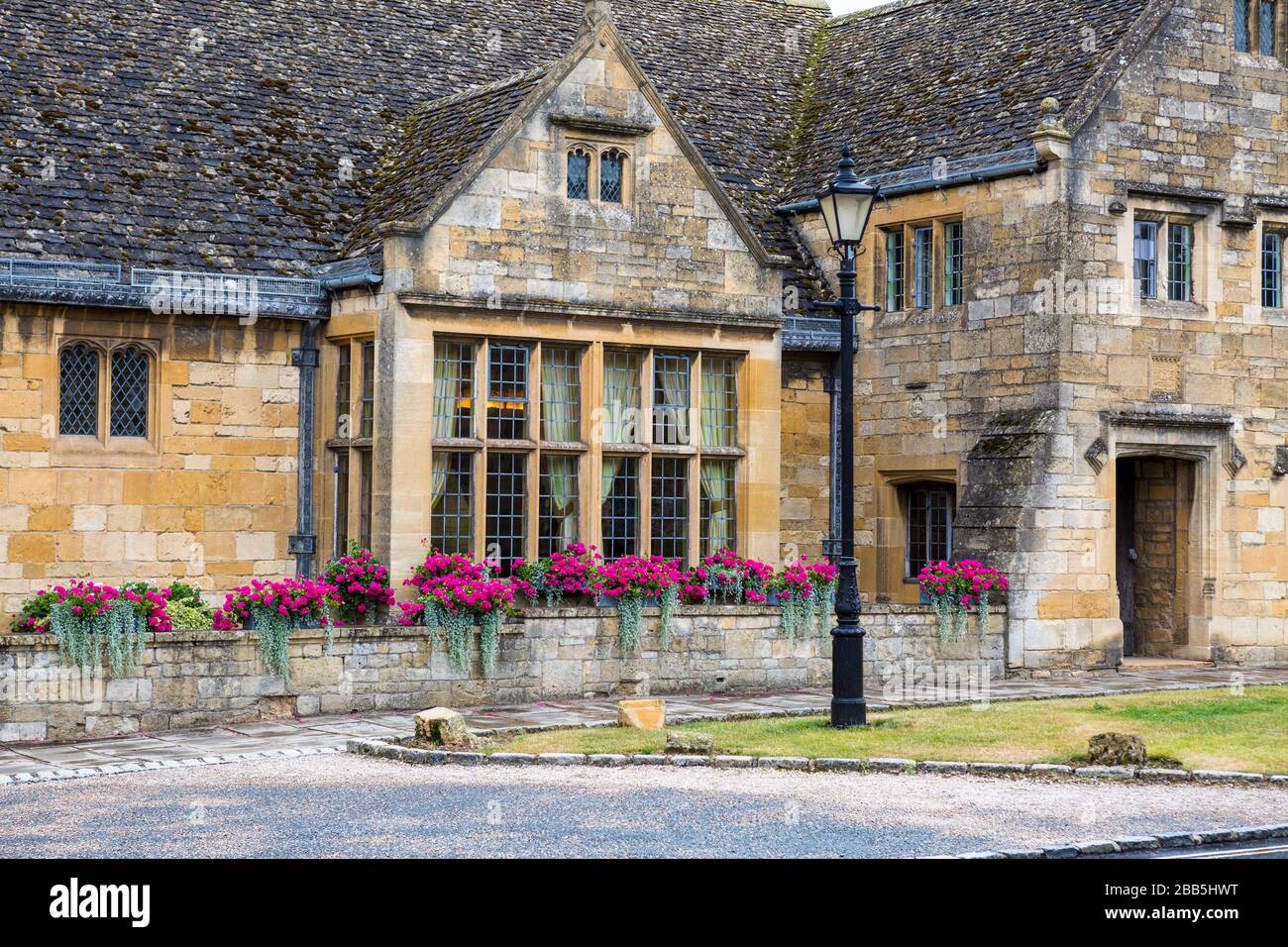 Cotswold Steingebäude, England, Großbritannien Stockfoto