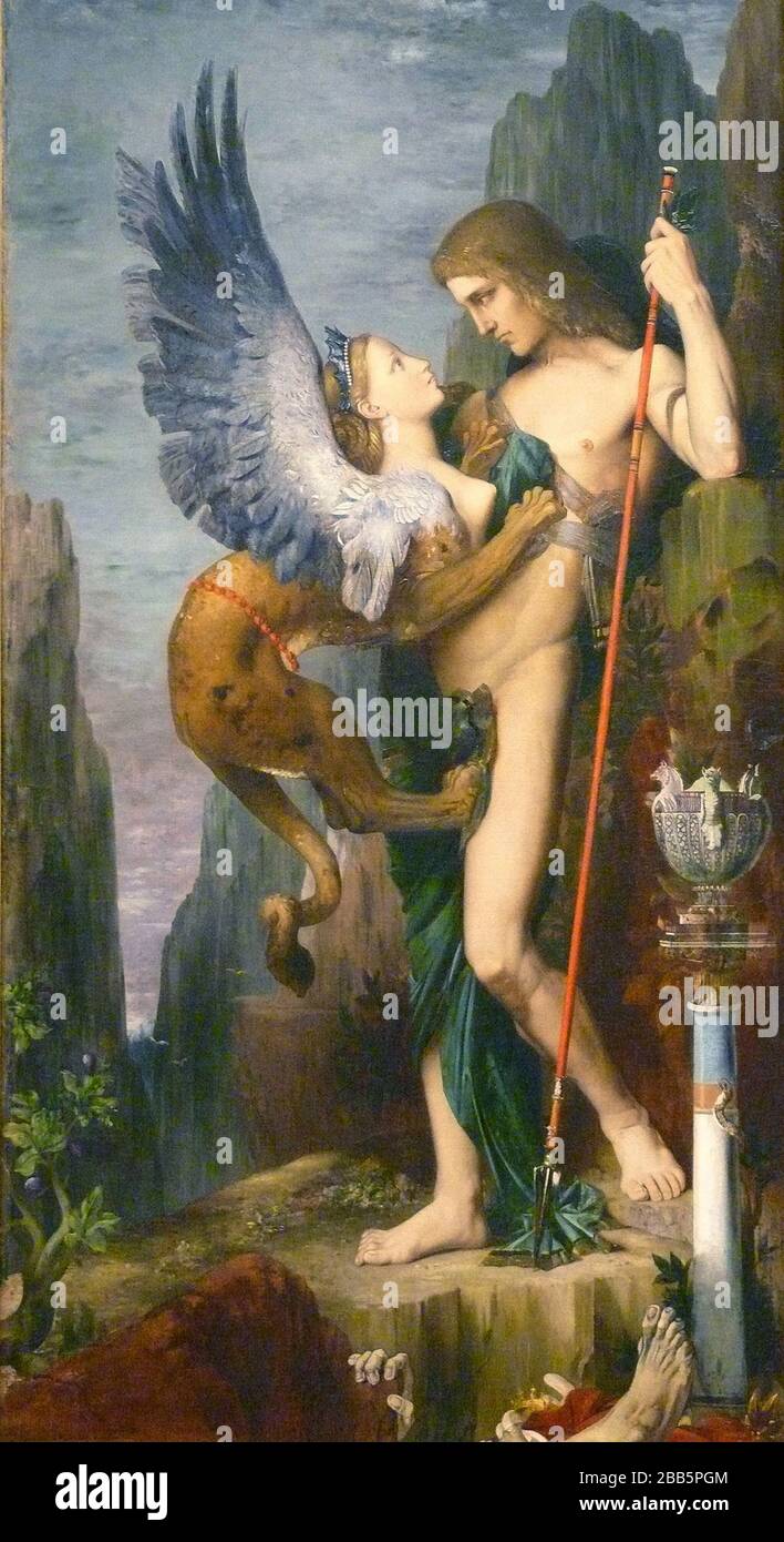 Abstrakt, Kunst, Kunst, Kunst, Kentaur, Kopie, Kreation, Zeichnen, Zeichnen, Auge, berühmt, Grafik, gustave, Interieur, Meisterwerk, moreau, Museum, Mythos, alt, Farbe, Maler, Malerei, Papier, paris, Dichter, Nachbildung, Retro, Treppe, Textur, urbaner, Jahrgang Stockfoto