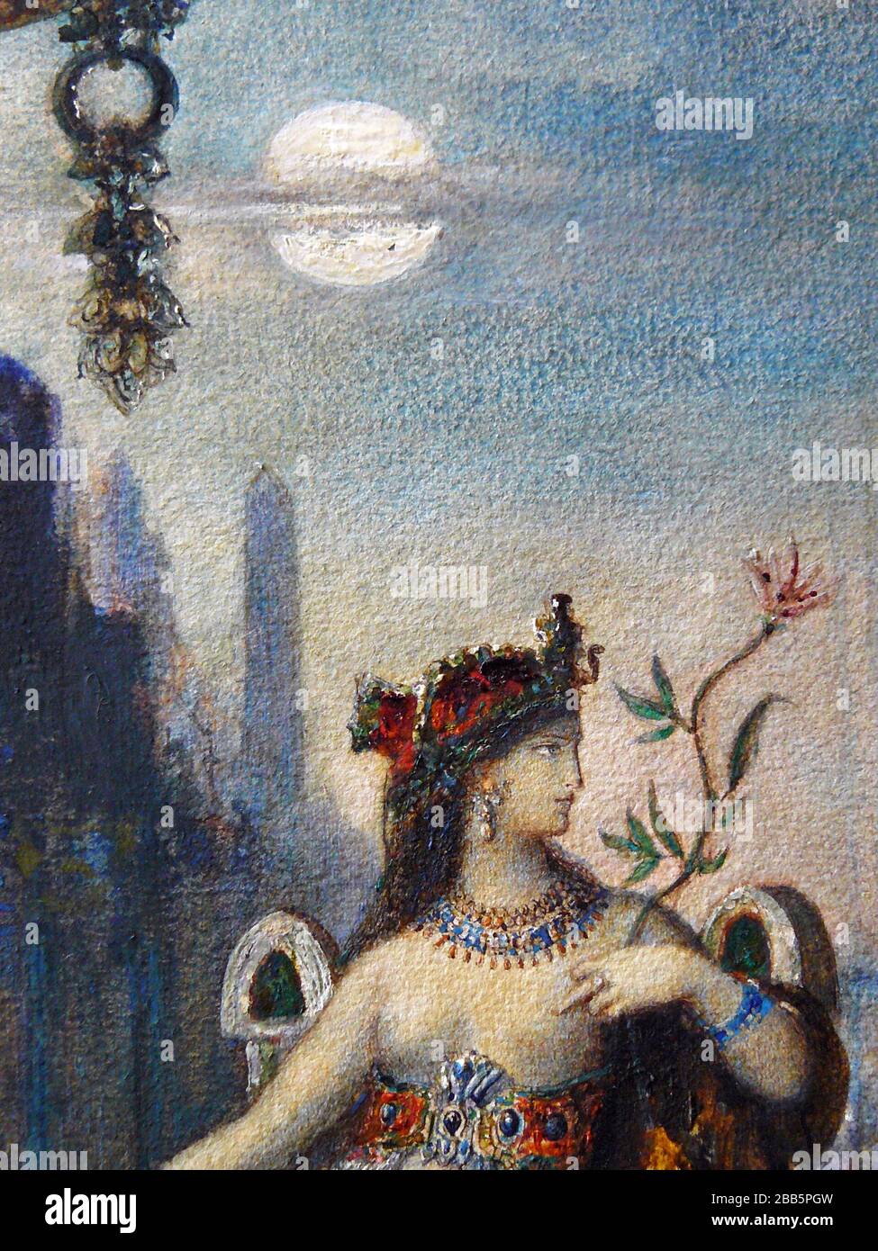 Abstrakt, Kunst, Kunst, Kunst, Kentaur, Kopie, Kreation, Zeichnen, Zeichnen, Auge, berühmt, Grafik, gustave, Interieur, Meisterwerk, moreau, Museum, Mythos, alt, Farbe, Maler, Malerei, Papier, paris, Dichter, Nachbildung, Retro, Treppe, Textur, urbaner, Jahrgang Stockfoto