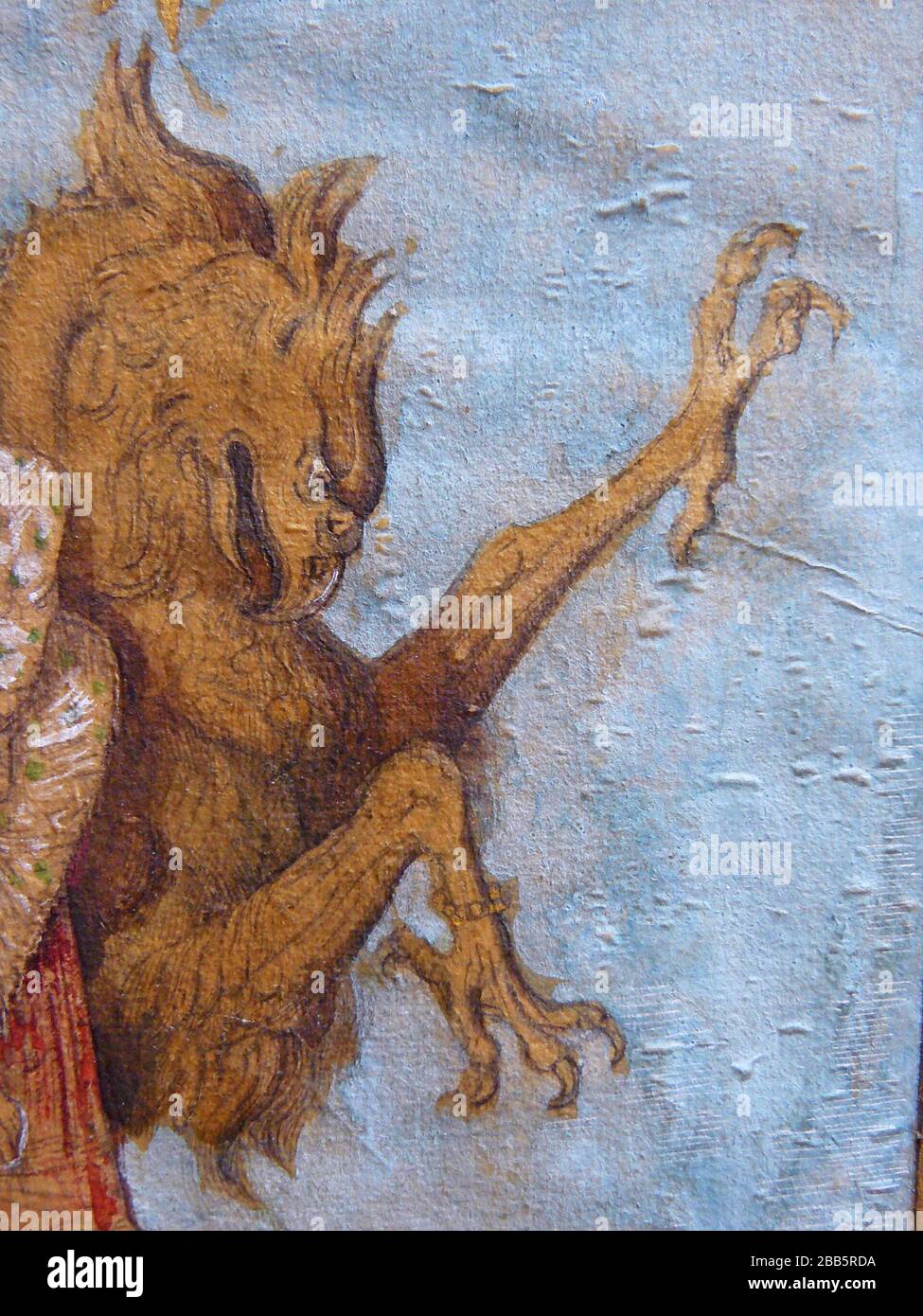 GUSTAVE MOREAU Vintage Art abstrakt, Kunst, Kunst, Kunst, Kentaur, Kopie, Kreation, Zeichnen, Zeichnen, Auge, berühmt, Grafik, gustave, Interieur, Meisterwerk, moreau, Museum, Mythos, alt, Farbe, Maler, Malerei, Papier, paris, Dichter, Nachbildung, Retro, Treppe, Textur, Urban, Vintage Stockfoto