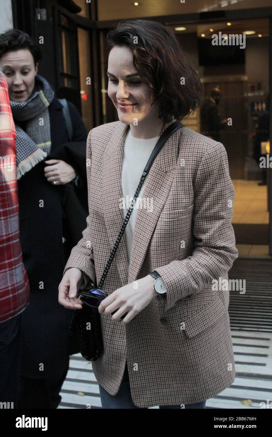 Michelle Dockery Inside BBC Radio 4/ (Credit Image© Jack Ludlam) Stockfoto