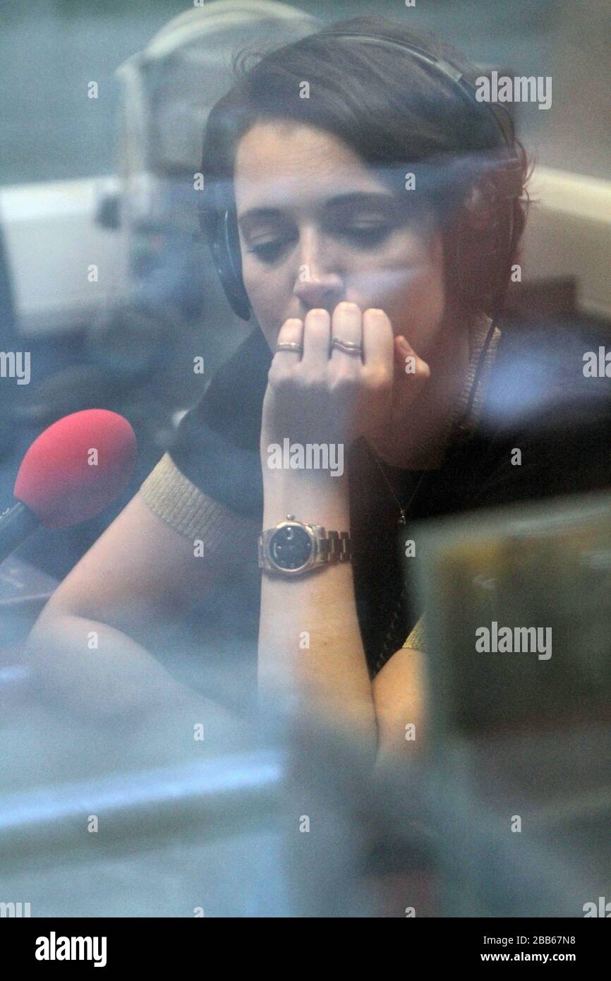 Phoebe Waller-Bridge im BBC-Radio (Credit Image© Jack Ludlam) Stockfoto