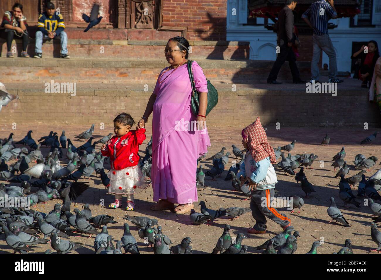 Kathmandu Durbar Square Stockfoto