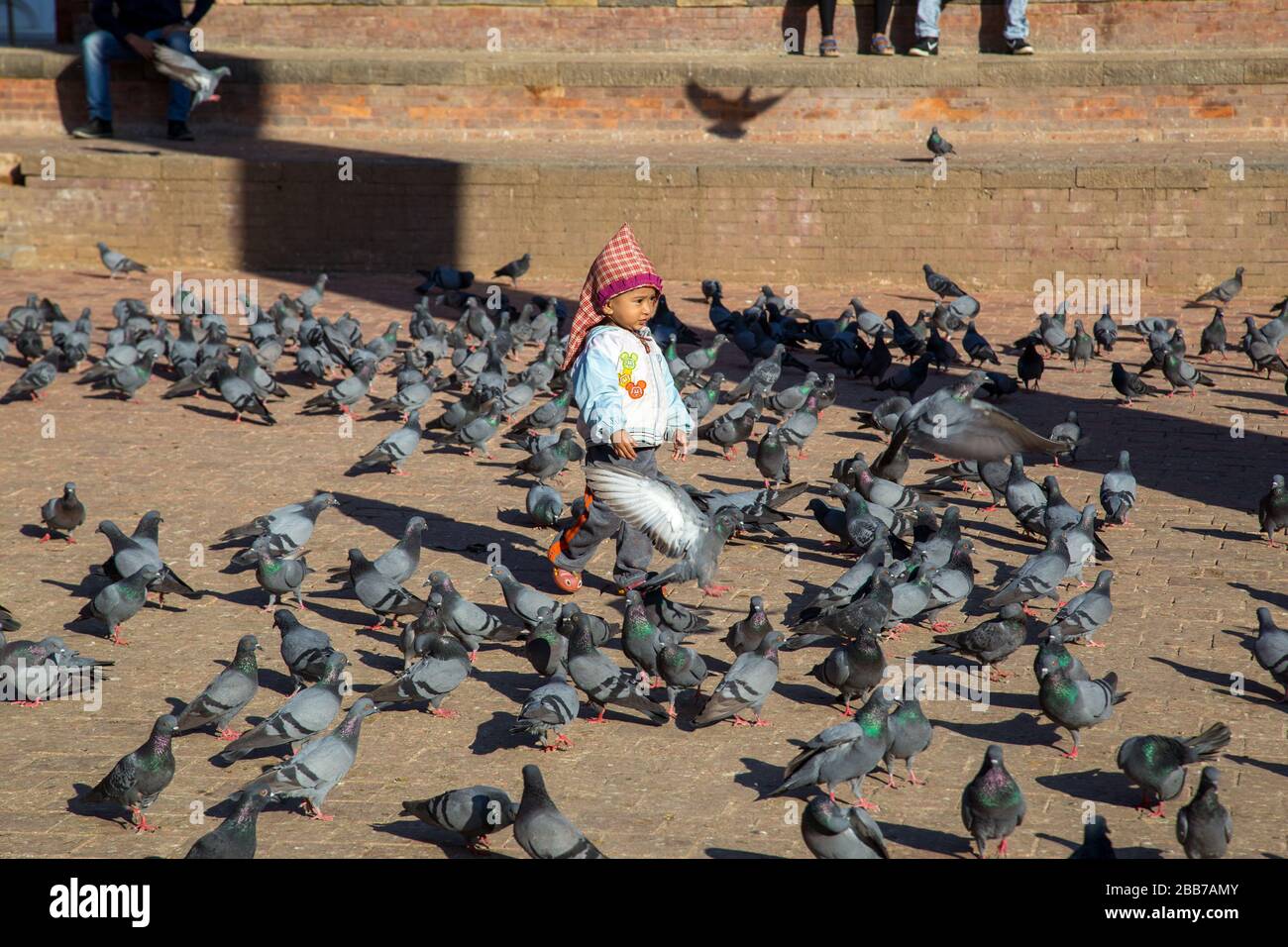 Kathmandu Durbar Square Stockfoto