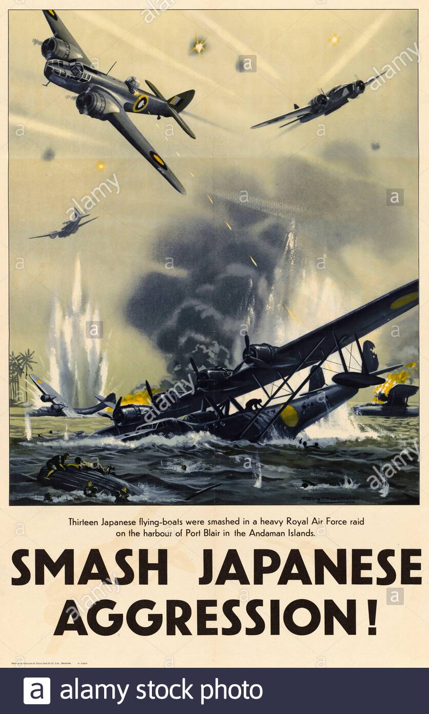 Britische Weltkrieg 2 Information der Öffentlichkeit Propaganda Poster Stockfoto