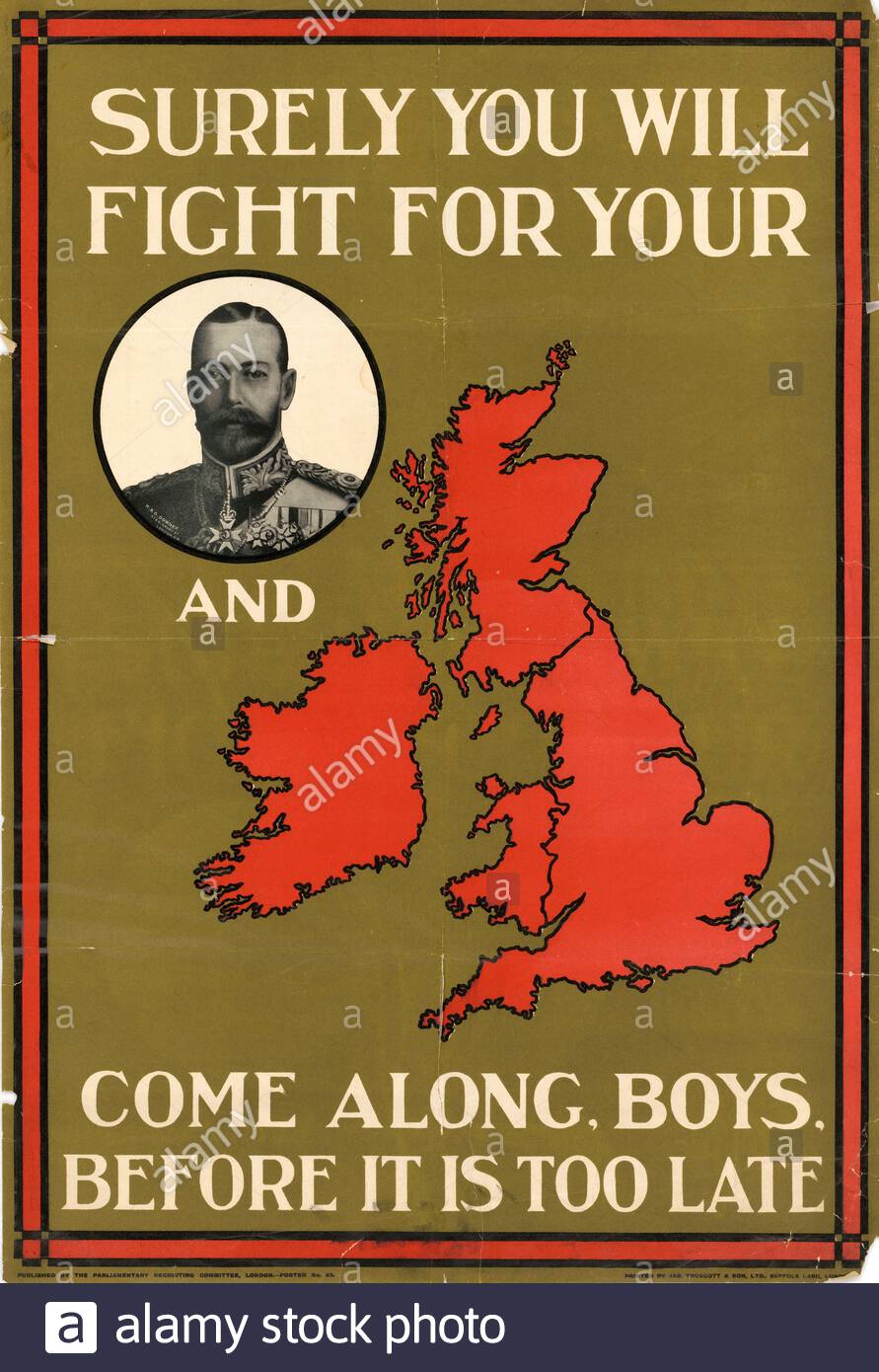 Britische Weltkrieg 2 Information der Öffentlichkeit Propaganda Poster Stockfoto