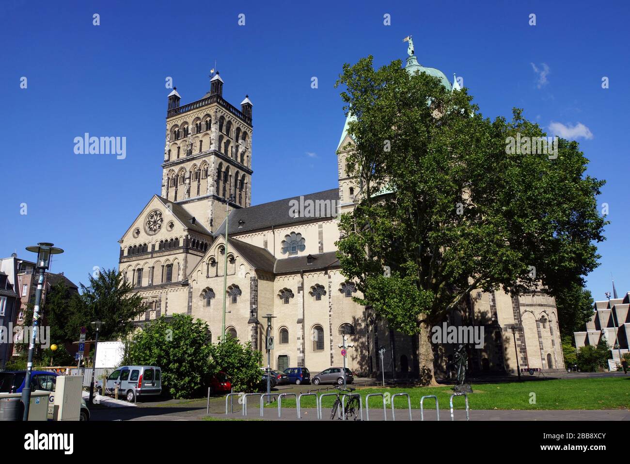 Sankt Quirinus Münster, Neuss, Nordrhein-Westfalen, Deutschland Stockfoto