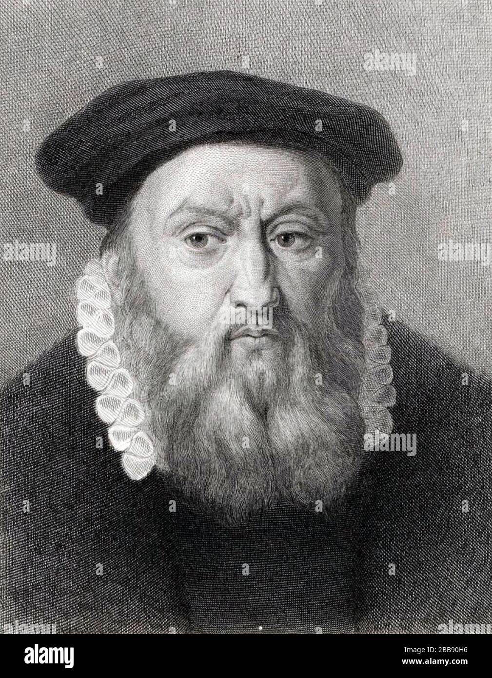 JOHANNES CALVIN (1509-1564) französischer protestantischer Theologe und Reformator Stockfoto