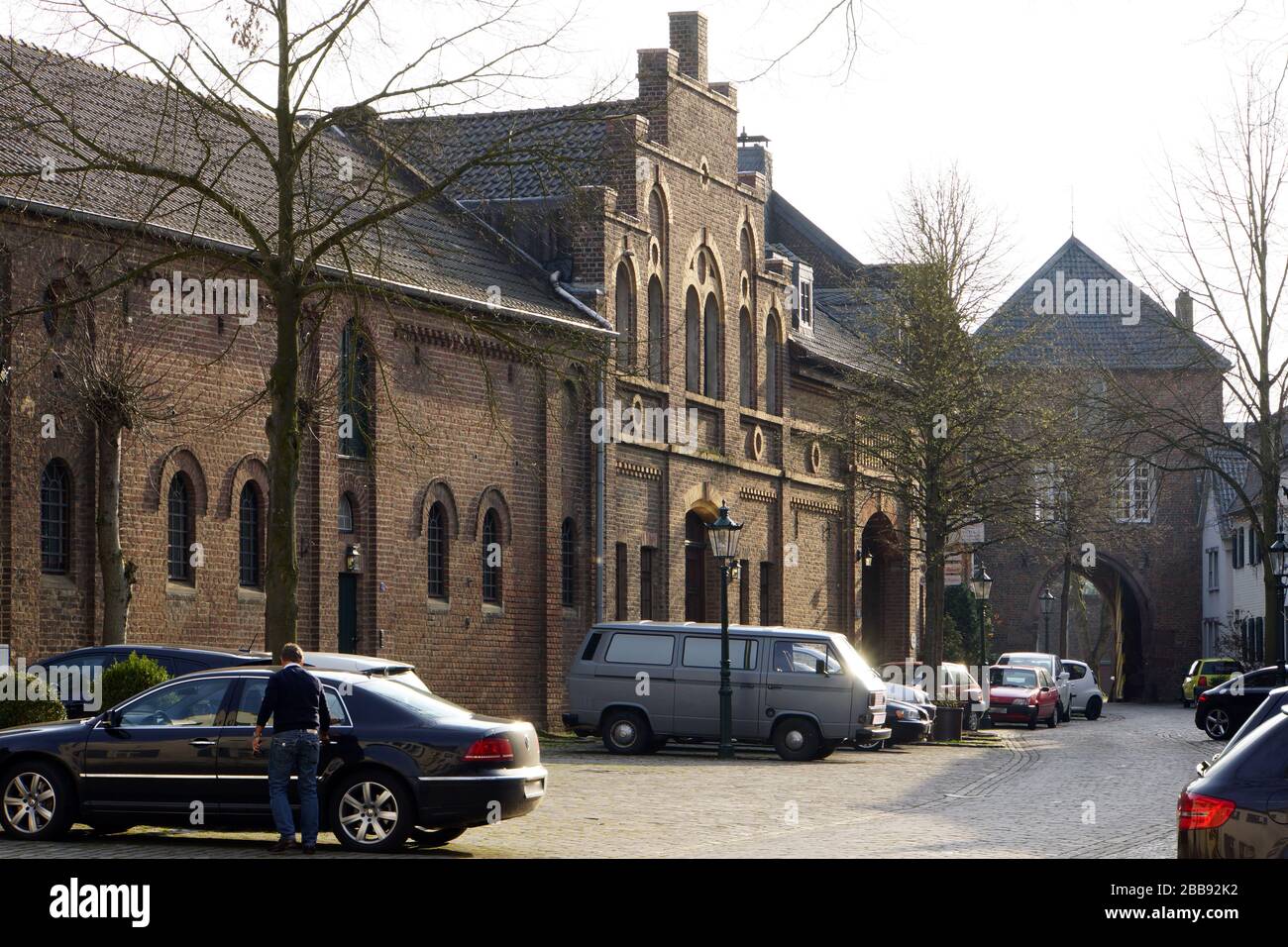 historische Ortskerne von Alt-Kaster, Bedburg, Nordrhein-Westfalen ...