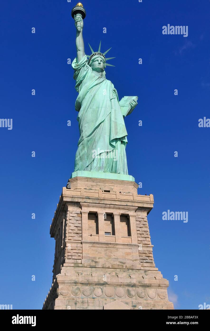 Freiheitsstatue in New York Stockfoto