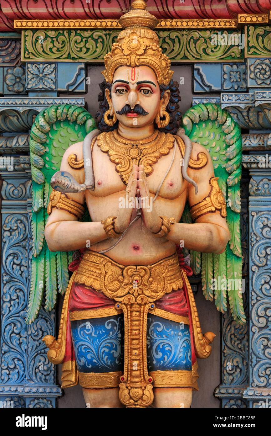 Sri Krishnan Indischer Tempel im arabischen Viertel, Singapur, asien Stockfoto