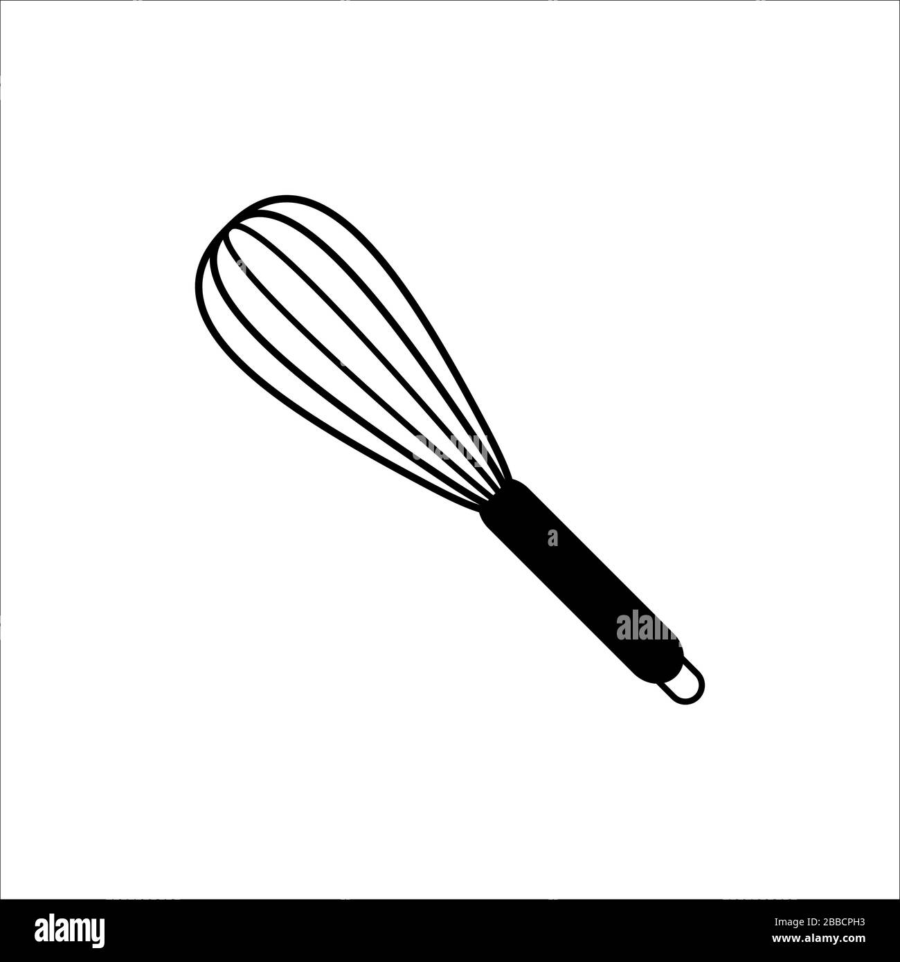 Quirl zum Mischen und Flüstern von Vektorsymbole für Grafikdesign, Logo, Website, soziale Medien, mobile App, ui-Illustration Stock Vektor