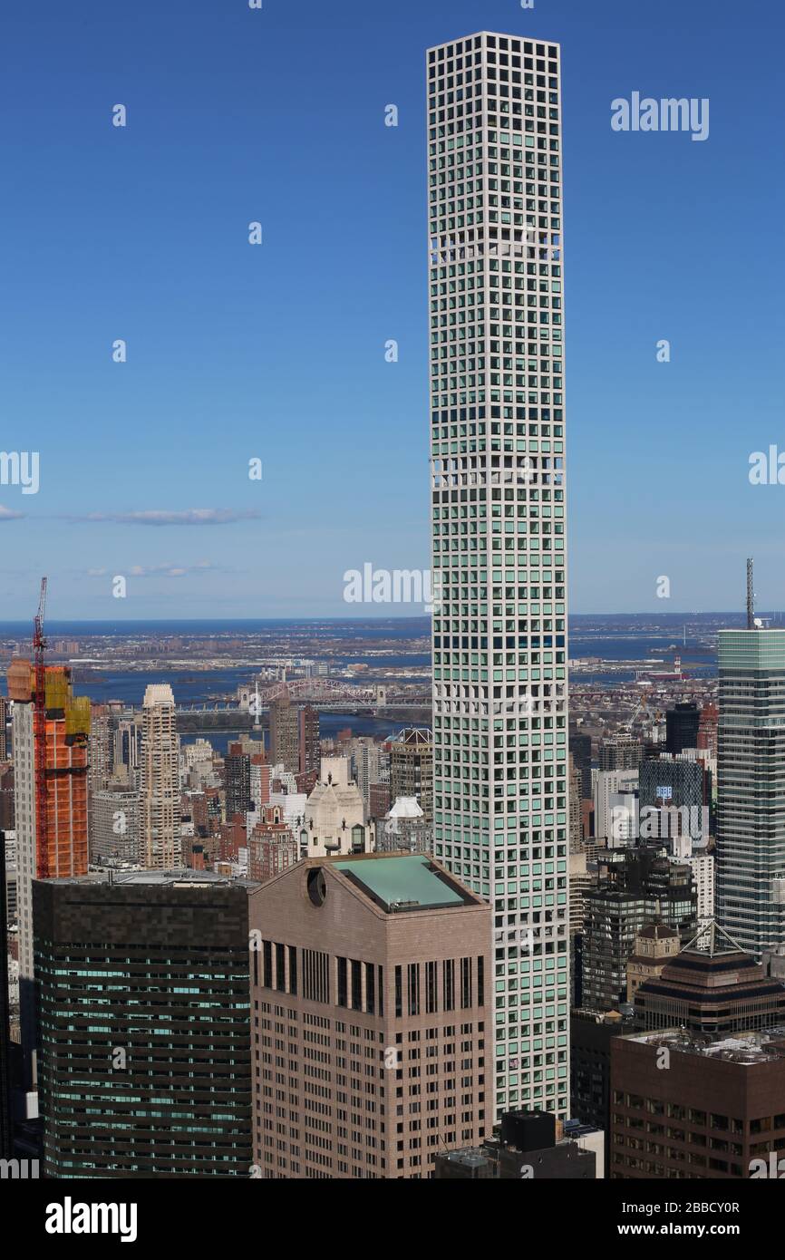 432 Park Avenue Condominiums, New York Stockfoto