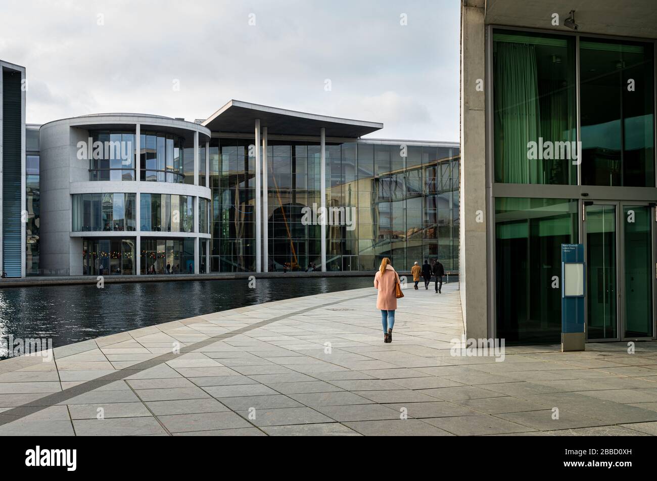 Der Regierungsbezirk berlin während der Koronakrise 2020 Stockfoto