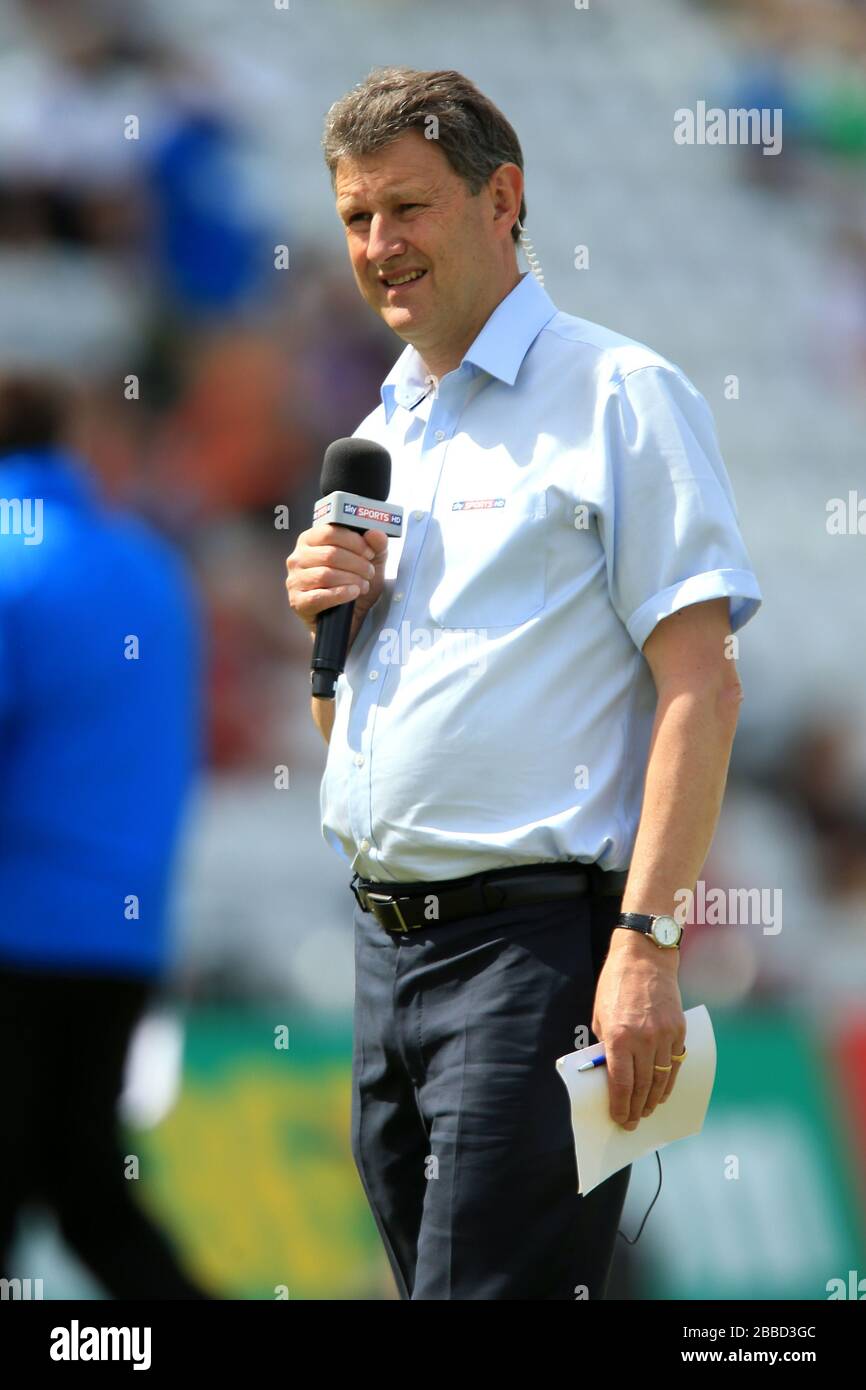 Charles Colville, Sky Sports Korrespondent Stockfoto