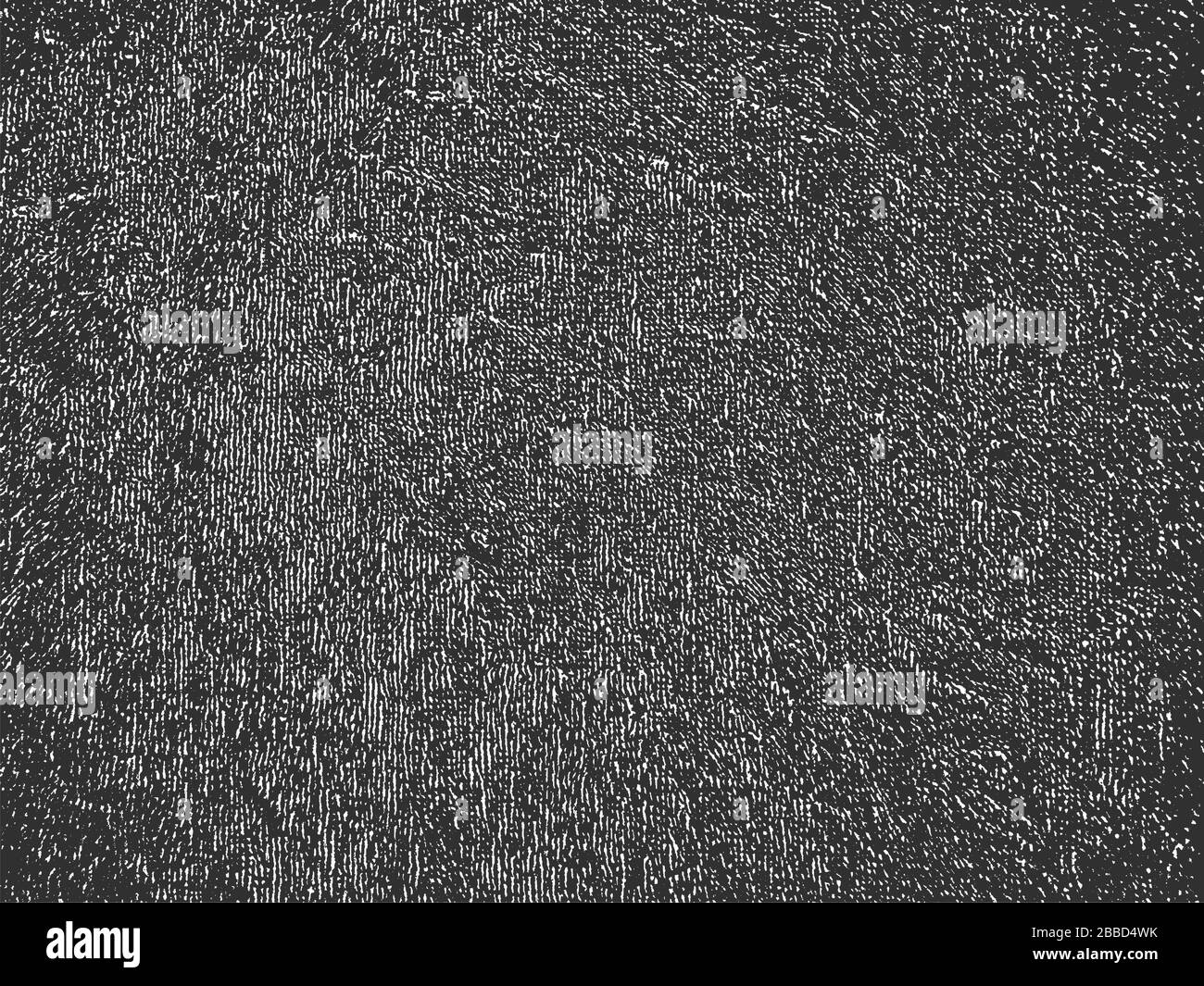 Verdrängter Vektor-Textur aus Stoff, Tasche, Sack, Sack, Sack, Sacktuch, Einsacken, Einsacken. Schwarz-Weiß-Hintergrund. EPS 8-Abbildung Stock Vektor