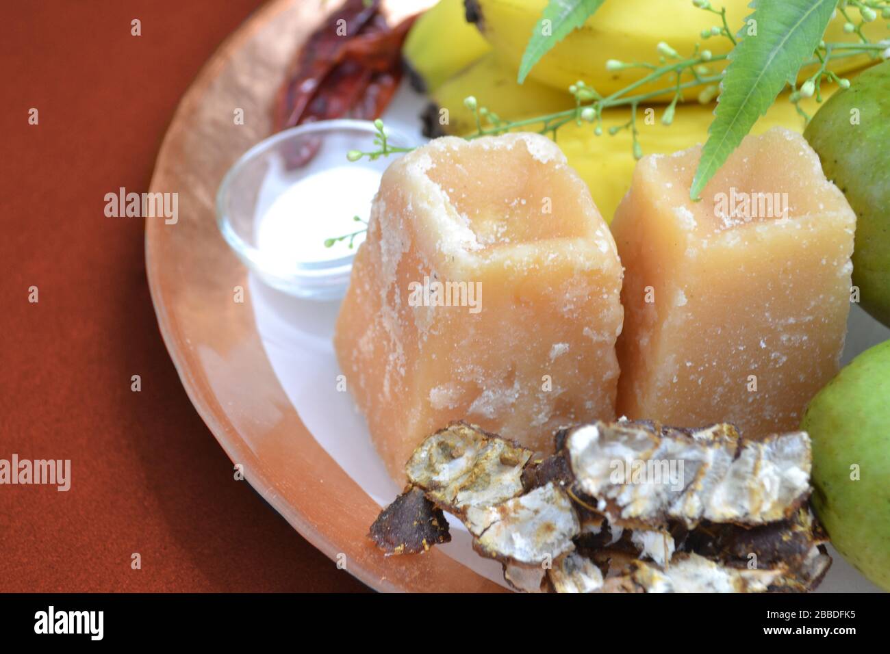 Der Beginn eines neuen Jahres. telugu Neujahr. Stockfoto