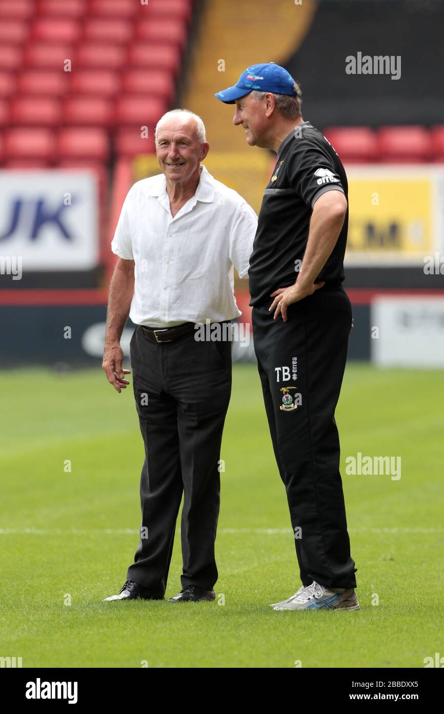 Inverness Caledonian Thistle Manager Terry Butcher Stockfoto