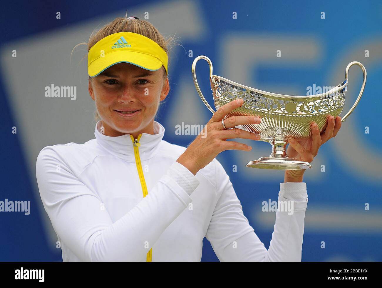 Die slowakische Daniela Hantuchova, Siegerin des Aegon Classic 2013. Stockfoto