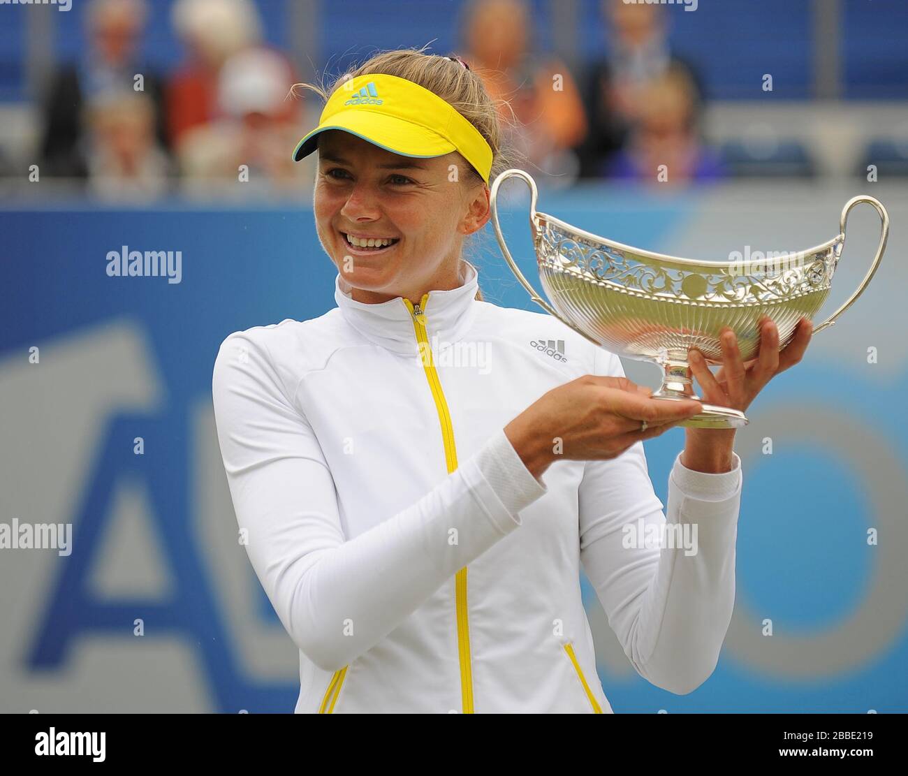 Die slowakische Daniela Hantuchova, Siegerin des Aegon Classic 2013. Stockfoto