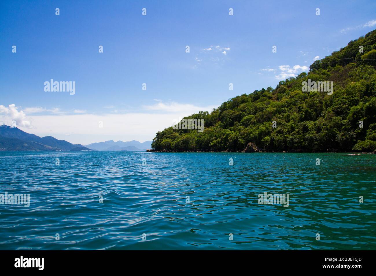 Tropische Brasilianische Insel Stockfoto