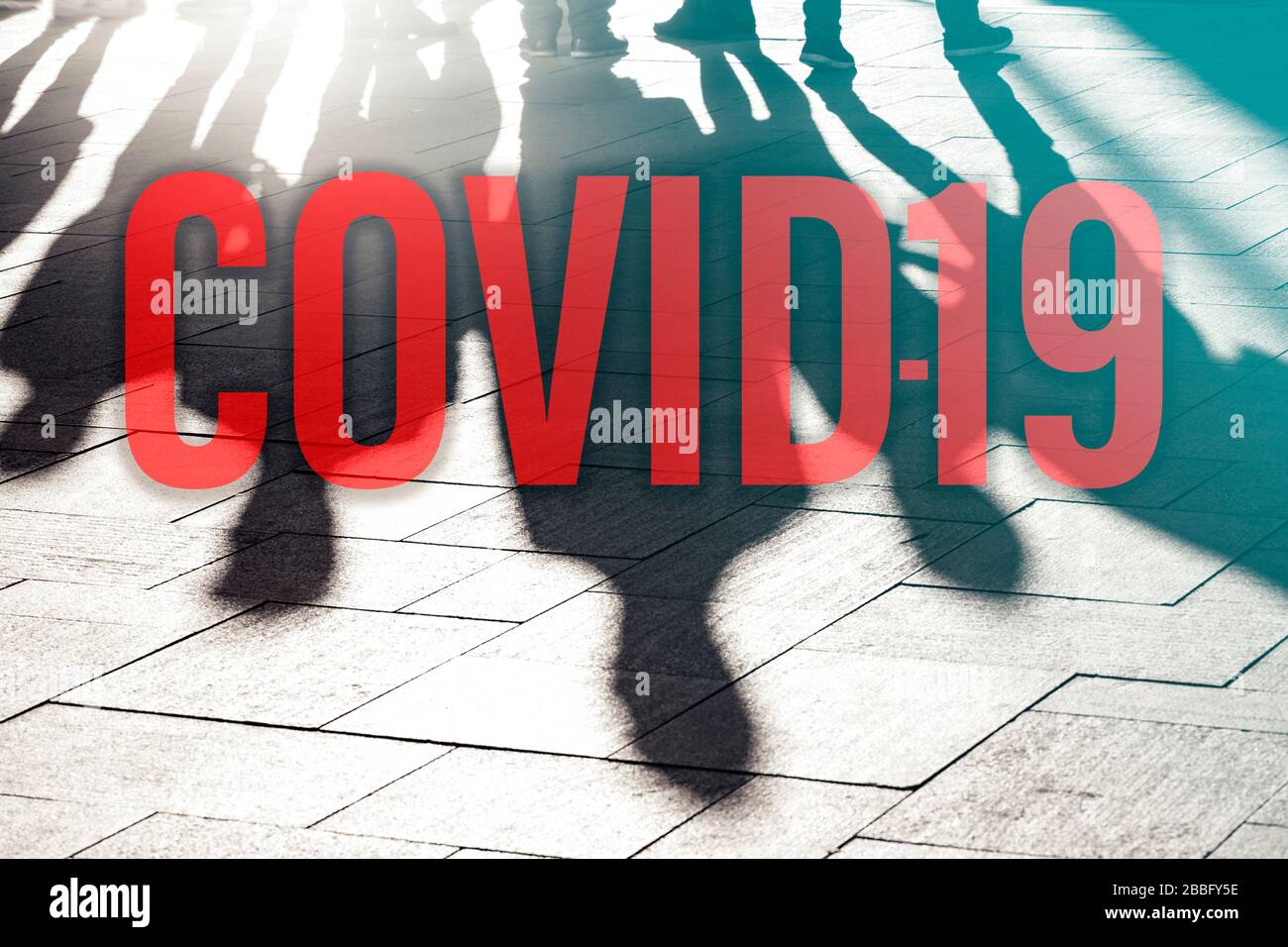 Coronavirus, COVID19, Coronavirus Disease, Corona Virus, Concept Picture About Epidemic in the World Stockfoto