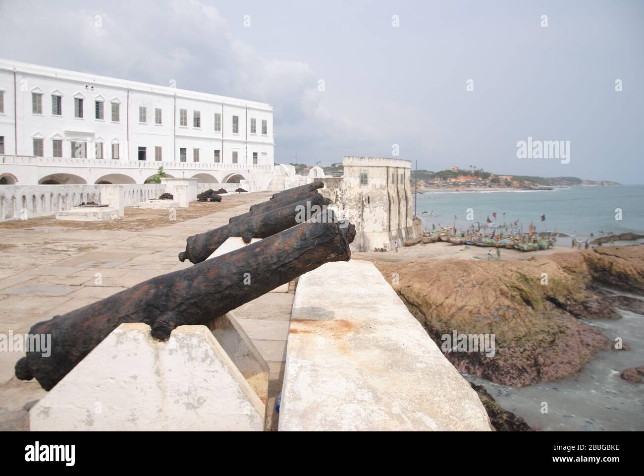 Cape Coast Castle Ghana Stockfoto