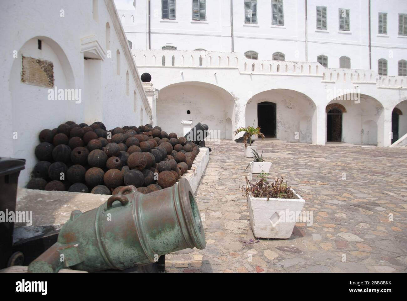 Cape Coast Castle Ghana Stockfoto